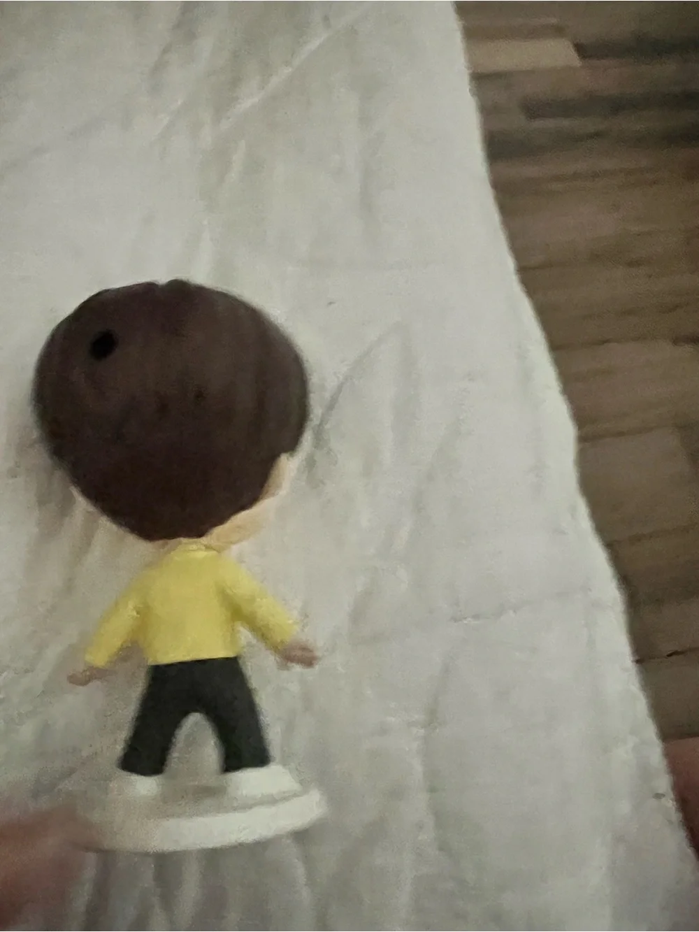 Tiny Tan Jimin of BTS figurine.